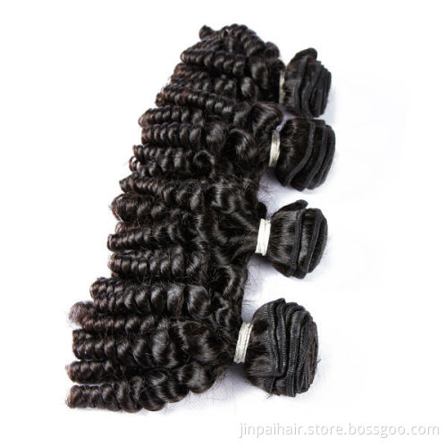 JP raw unprocessed dyeable remy peruvian unprocessed kinky baby curl hair